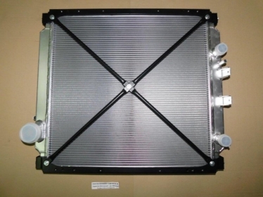 Радиатор МАЗ-5432А5 с дв. ЯМЗ Евро-3 (2-х р) алюминий  - 5432А5-1301010-А (S.I.L.A.)