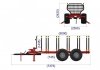 FT-16D - Прицеп лесовоз  (Фото 2)
